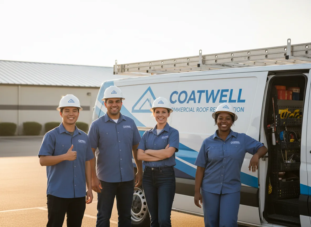 Commercial roof coating company in Guerra, TX